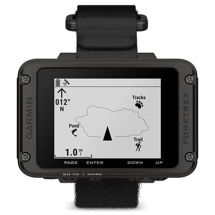 Garmin Foretrex 801 Upgraded Multi-Band GNSS Longer Battery Life Wrist-Mounted GPS Navigation - 010-02759-01