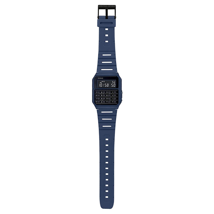 Casio Unisex Blue Resin Band Digital Quartz Watch - CA-53WF-2BDF