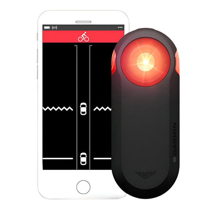 Garmin Varia RTL515 Visual and Audible Alerts for Vehicles Cycling Rearview Radar with Tail Light - 010-02376-00