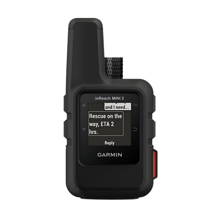 Garmin In-Reach Mini 2 Black Hiking Handheld Lightweight and Compact Satellite Communicator -010-02602-01