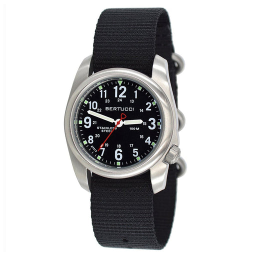 Bertucci Men's Black Dial Band Quartz Movement Watches | WatchCo.com