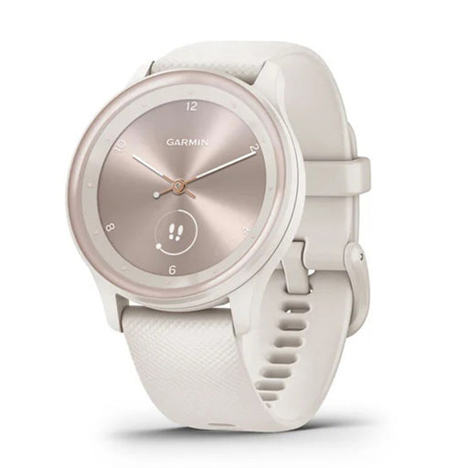 Garmin vívomove® Sport White Ivory Case Watches | WatchCo.com 
