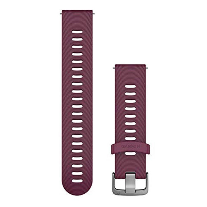 Garmin Unisex Berry Silicone One Size Quick Watch Bands | WatchCo.com