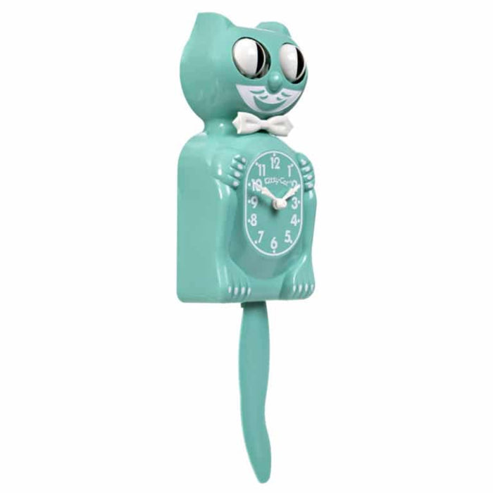 Kit Cat Ocean Waves Cool Green Limited Klock - WatchCo.com